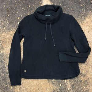 Ralph Lauren Dark Knit Cowl Neck Sweater